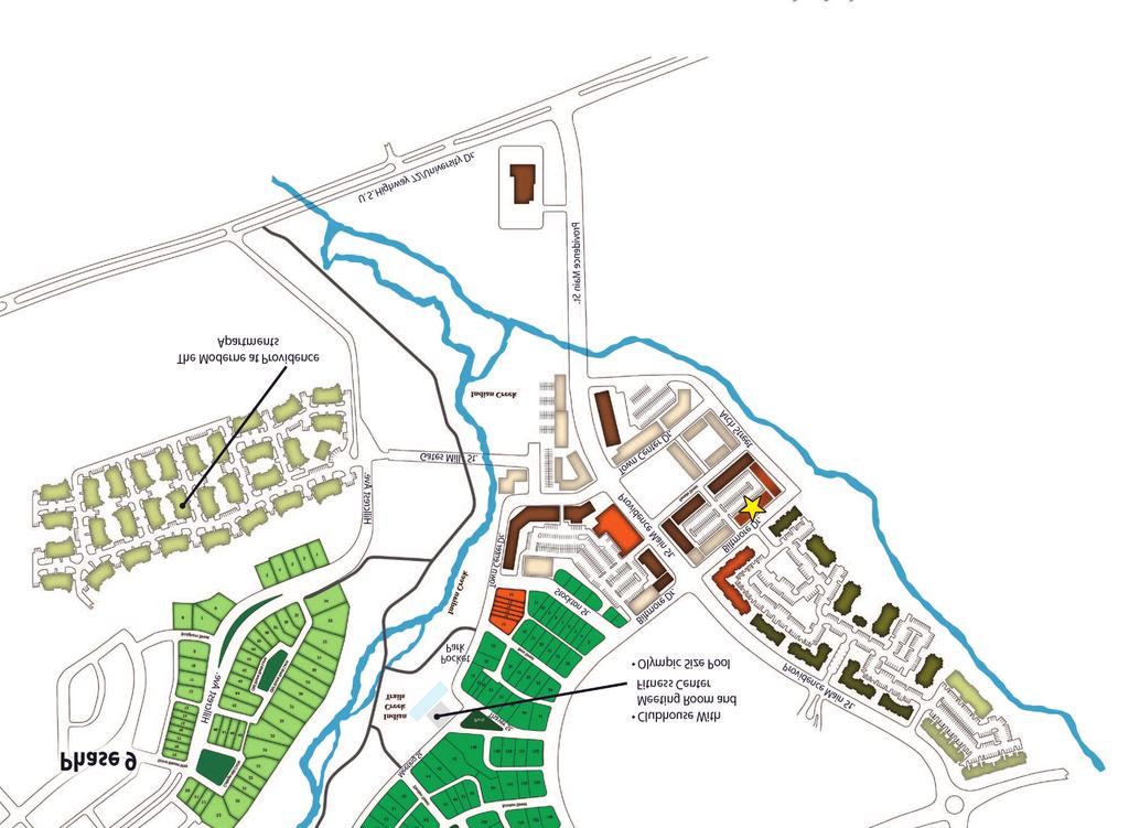 Live Work Town Center Townhomes Site Plan