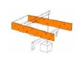 SUPPORT THE STRUCTURE: METAL BEAM ON