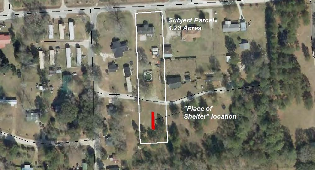 Findings The 1.25 acre subject property currently supports one mobile home. It is served with well and septic tank. It is on a paved road.