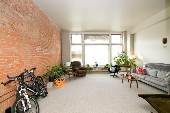 Amenities: spacious floor plans, high ceilings, exposed brick, large windows, unique floor plans, community room, laundry center (coin operated),