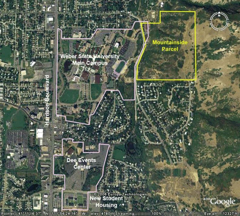 Mountainside Parcel: An Analysis of Land Use and Land Value Weber State University (WSU) contracted with the Bureau of Economic and Business Research (BEBR), David Eccles School of Business at the