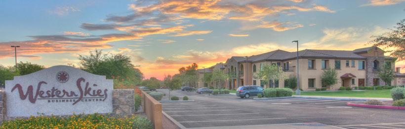 easy access to the entire Valley. ``The office complex site is immediately north of Western Skies Golf Club and Mulligan s Grill.