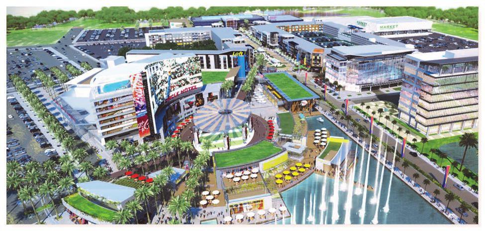 ONE DAYTONA is a premier entertainment, dining and retail destination project proposed by Jacoby Development and International Speedway Corporation.