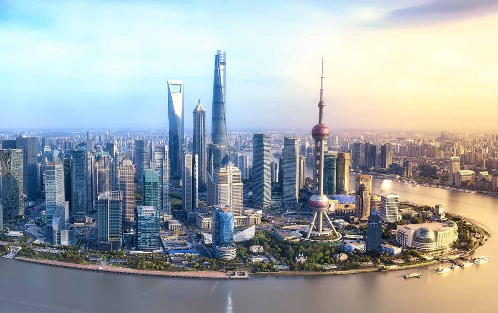 The Pearl of the Orient Sitting on the Yangtze River and bordered by the East China Sea, the city of Shanghai has re-emerged over the past decades to become one of the biggest cities and the busiest