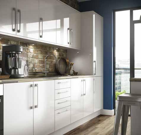 Combining fresh, contemporary appeal with strength and durability, these slab-style units are ideal for busy kitchens and modern lifestyles.