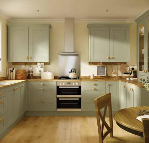 The Oxford family The Oxford features classic shaker styling, with clean lines and wideframed doors. Attractive yet functional, this design offers a modern, goodlooking kitchen at a realistic price.