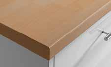 Worktops Our 28mm and 38mm laminate worktops are designed to be tough enough to meet the