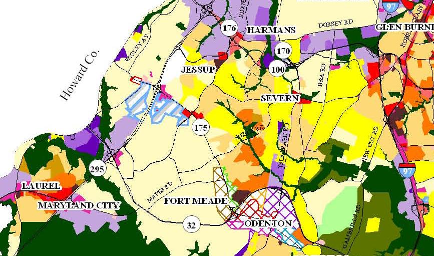 Land Use and Public Policy Existing Zoning Analysis: A review of the local zoning map indicates that the Subject Property currently