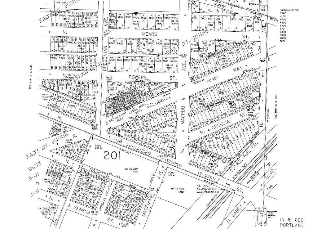 PARCEL MAP MEARS STREET 4-PLEX