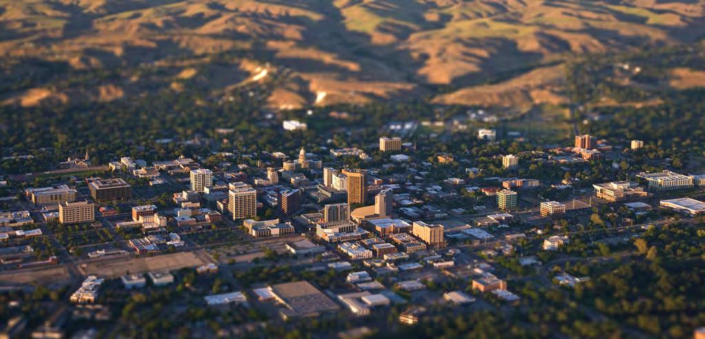 ONE CAPITAL CENTER > Boise, Idaho Boise ranked #1 out of cities in the Pacific US for the lowest cost of doing business.