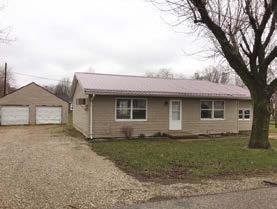 MLS #205148 Call Nancy Crowder for your personal tour 217-260-5602 COVINGTON, IN GREAT HOME FOR THE MONEY Large Living Room w/gas Fireplace and