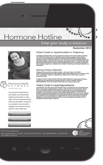 informed discussions about hormones and