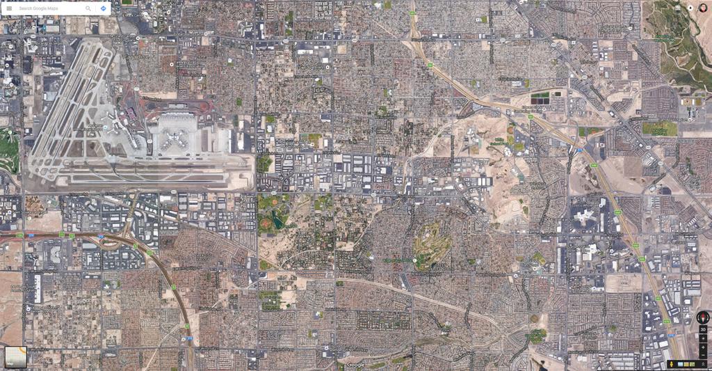 AERIAL MAP THOMAS & MACK CENTER UNLV PROPERTIES TROPICANA AVE. // 44,000 CPD MARYLAND PKWY. // 32,000 CPD GALLERIA MALL & SUNSET STATION HOTEL AND CASINO US -95 FRE EW AY // 130,00 0C PD RUSSELL RD.