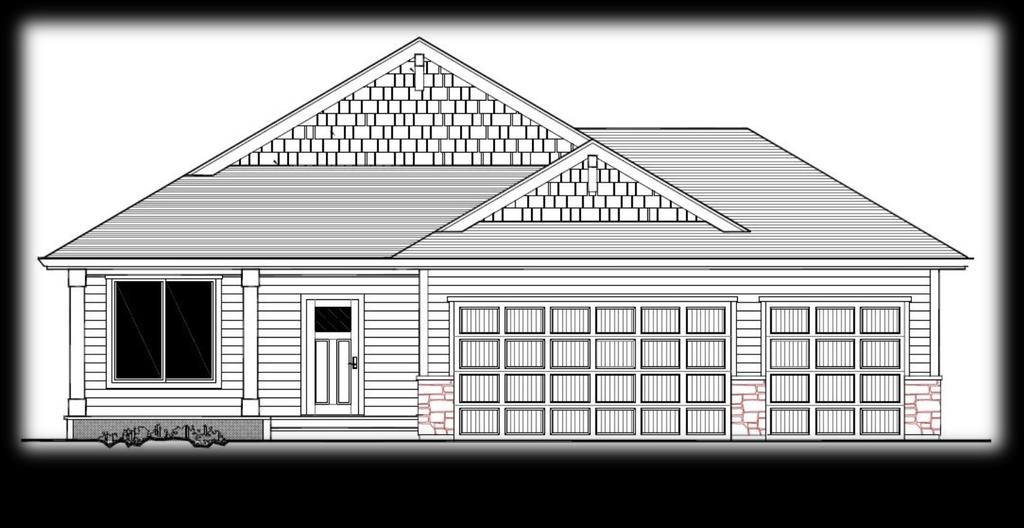 Carrington T 1,801 SF Disclaimer: Home Drawings are similar to and may not be exactly what exterior may look like. 3 Bedroom + Den 2 Bath 1,801 sq. ft.