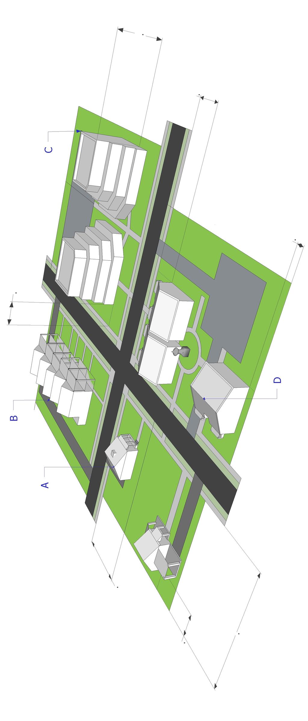 Section 23-3-2(I): RM-20: Medium-Density Multifamily Residential District Figure 23-3-2(I)(3): RM-20 Example Lot Configuration Representative Building Types A: Single-Family Detached Dwellings B: