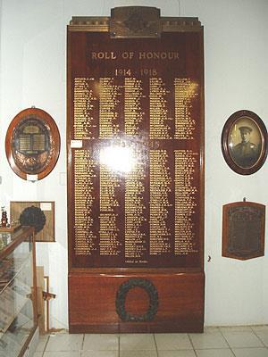 D. Maloney is also remembered on the Roll of Honour for employees of the Zinc Corporation who enlisted for