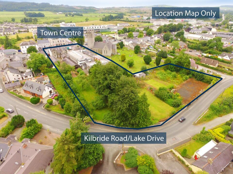 Location Situated fronting the main street and the Lake Drive/ Kilbride Road in this picturesque location overlooking the Blessington lakes and opposite