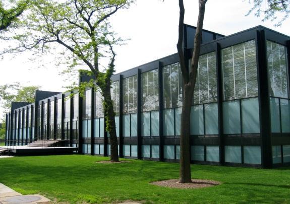 Mies van der Rohe s S.R. Crown Hall is an example to it.