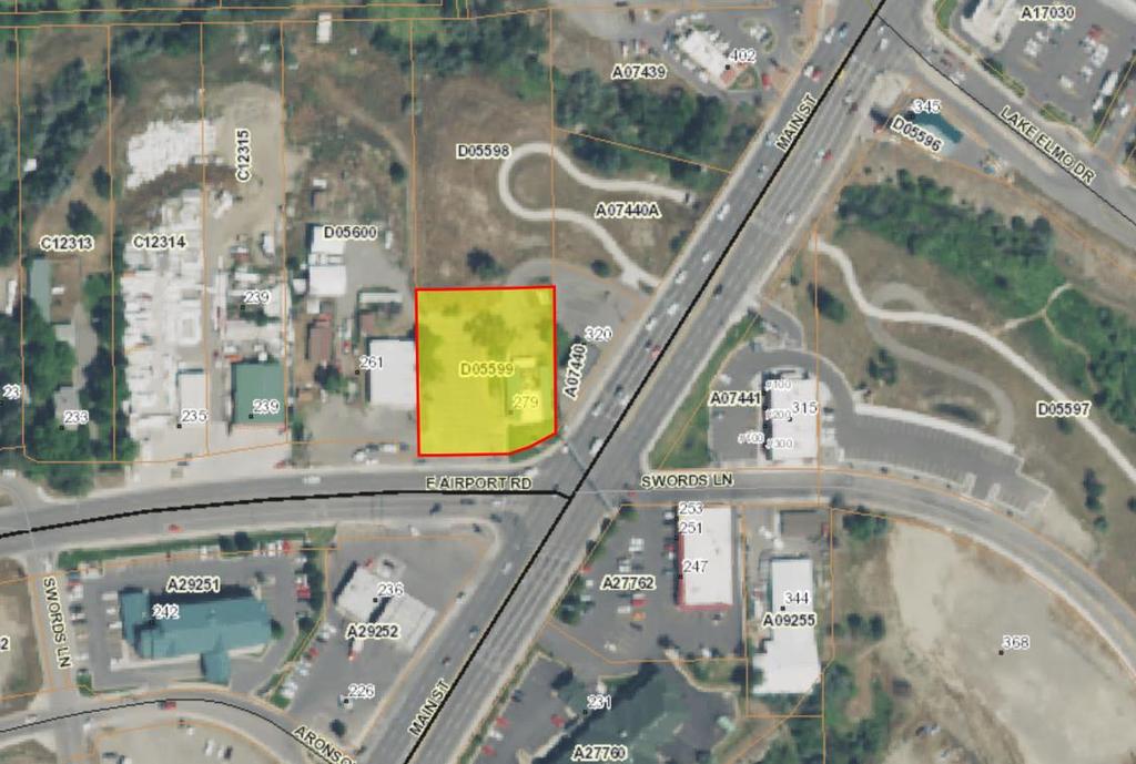5 279 E AIRPORT ROAD, BILLINGS, MT 59105 FOR SALE ZONING DETAILS HIGHWAY COMMERCIAL (HC City of Billings): The Highway Commercial zone is intended to provide areas for commercial and service