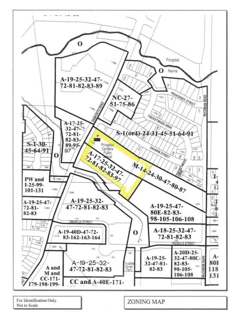 Planning and Zoning OFFICIAL PLAN City of Toronto Official Plan > North Portion - Mixed Use > South portion neighbourhoods City of