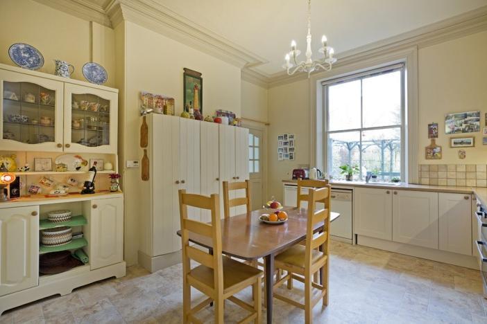 The property incorporates a generous hallway, an elegant sitting room, a fitted kitchen and a garden room on the ground floor whilst at lower ground floor level there is an extensive basement area