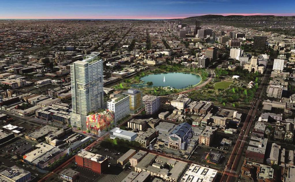 Subject Property THE LAKE ON WILSHIRE DEVELOPMENT APPROVED BY LA CITY PLANNING COMMISSION The proposed development includes a 41-story tower, a boutique hotel, and a Sri Lankan cultural center.