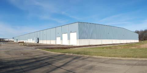 JACKSON, OH Repositioned asset from manufacturing use to warehouse / distribution use Installed sprinkler system and
