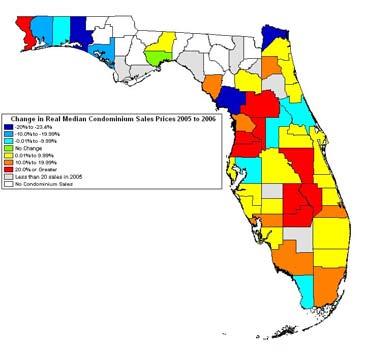 The State of Florida s Housing, 2007 The 2006 Market The 2006 Florida condominium market was significantly different than recent years.