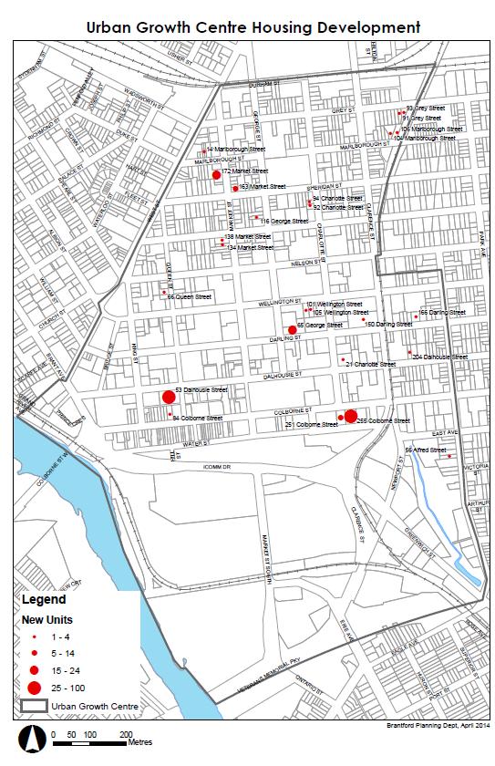 Appendix 3 - Urban Growth Centre: Location of New