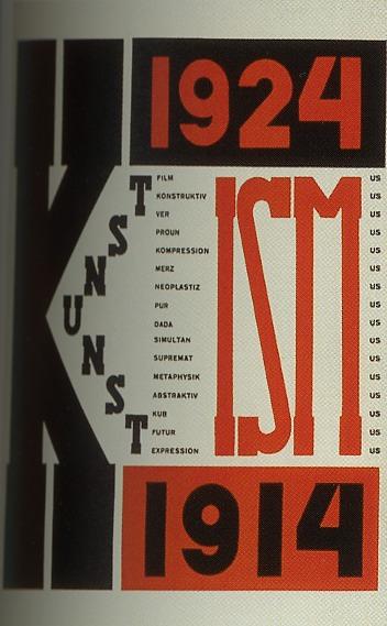 El Lissitzky book cover