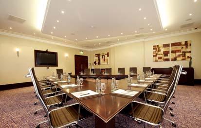 The floor within the Westminster Suite is level throughout. The Suite has short pile carpets throughout. The Executive Boardroom is on the first floor.