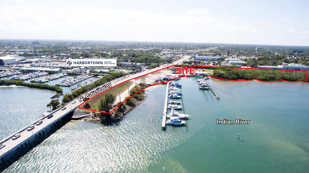 The site is approved for 145 residential units and 42 deep water slips. However, the best use may very well be for a marina use which may include boat storage and service, etc.
