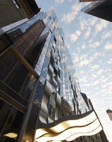 West 42nd Street Arquitectonica Multifamily Housing Glass