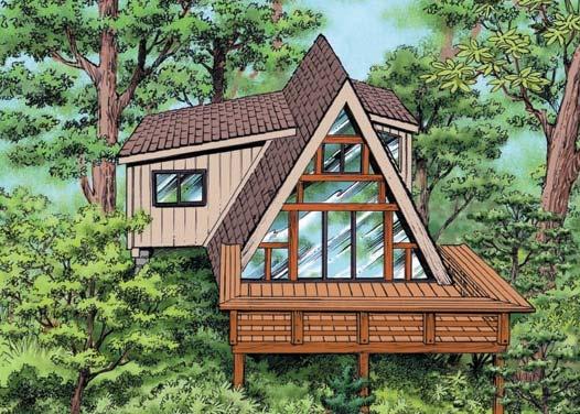 Innsbrook founder Ed Boyce was inspired to build A-frame chalets during his years living in Aspen, Colorado.