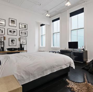 The unit is in a six-condo boutique conversion of a 19th century cast-iron