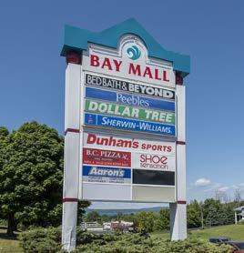 Within a 30-mile radius of Bay Mall, there is a residential population over 100,000, with corresponding average household incomes of $65,000.