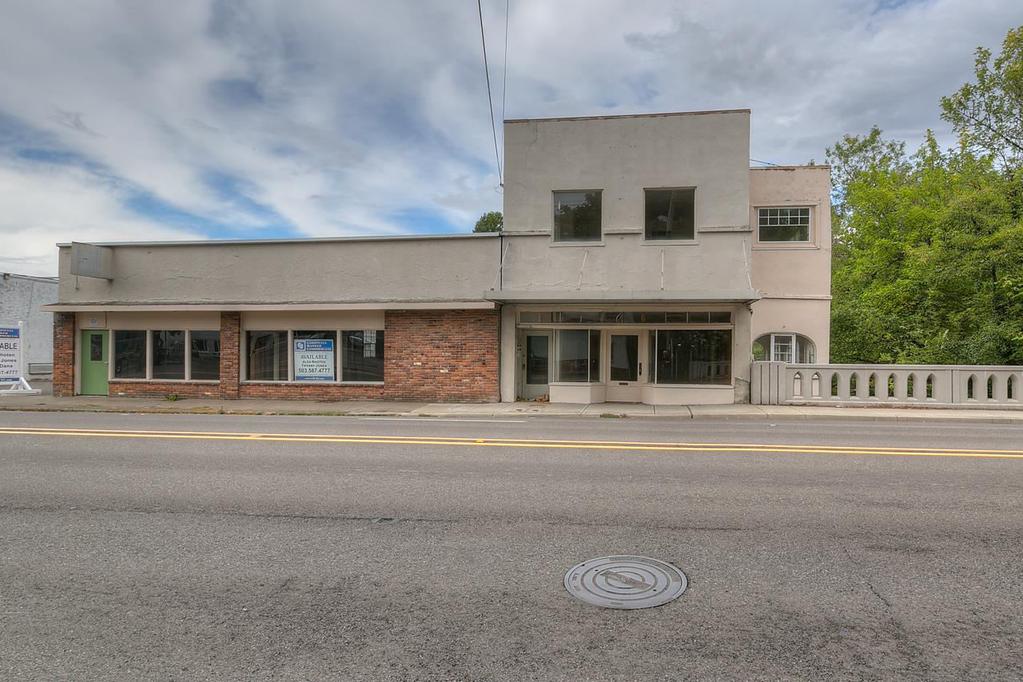 19 Acre (8,209 SF) Property has redevelopment potential for retail or office on main level with apartments on the upper level.