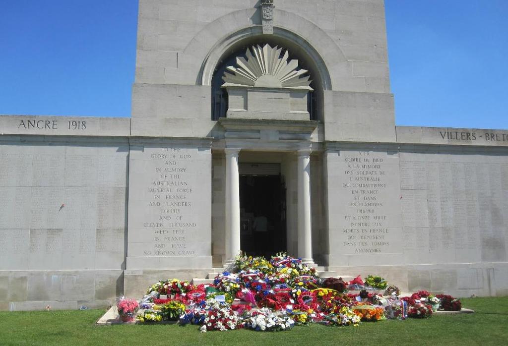 Villers-Bretonneux Memorial (Photos from CWGC) Photo of