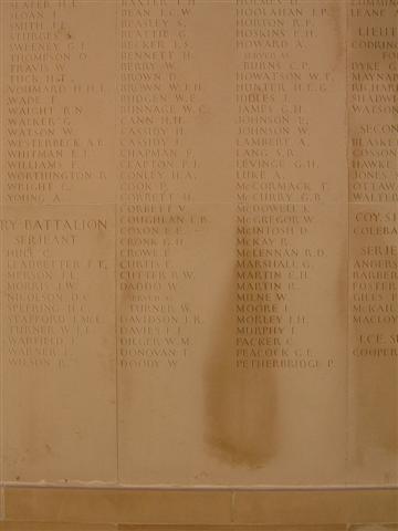 Villers-Bretonneux Memorial (Photo from