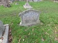N.F.19 Anna Josephine Frances Baxter (1845-1931) John Partridge Baxter (1843-1890) IN LOVING MEMORY OF ANNA JOSEPHINE FRANCES WIFE OF JOHN PARTRIDGE BAXTER DIED JULY 1 ST 1931, AGED 86. R.I.P. Small headstone.