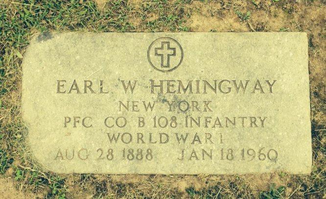 Hemingway, Earl W. Sand Hill Cemetery Town of Seneca Grid Coordinates: Geneva Times. Wed. Jan. 20, 1960.by: Dianne Thomas. Earl W. Hemingway - GENEVA - Funeral service for Earl W.