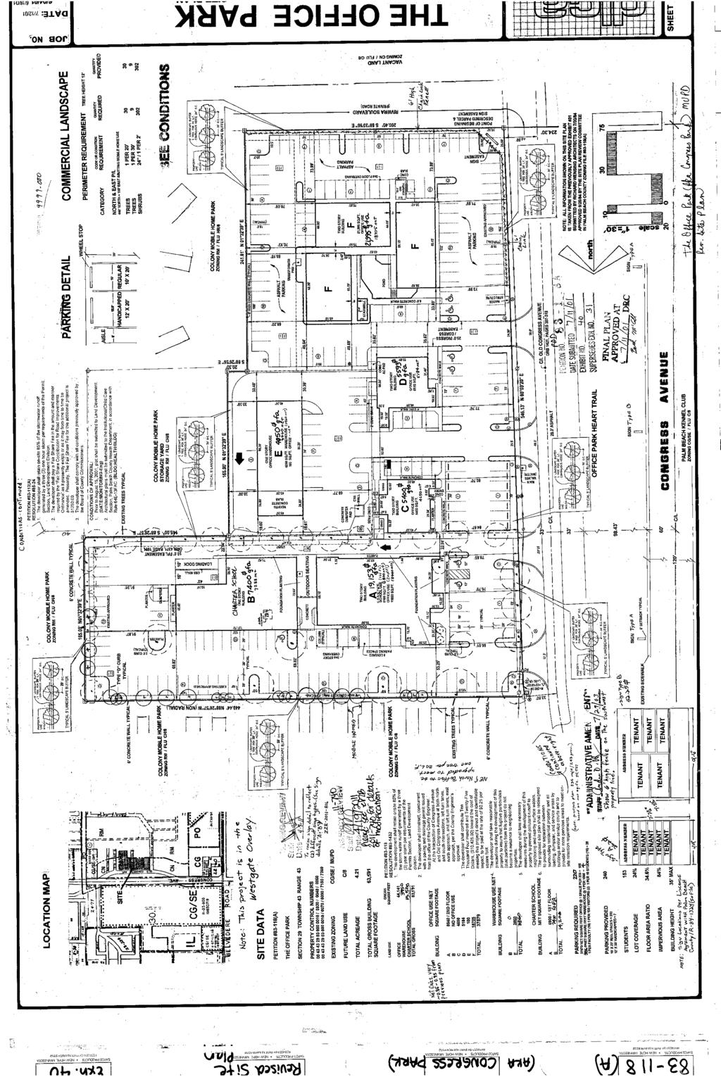 Figure 6 Previously Approved Final Site Plan