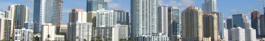 Miami-Dade Tourism and hospitality Increased residential construction International trade / local consumption Foreign