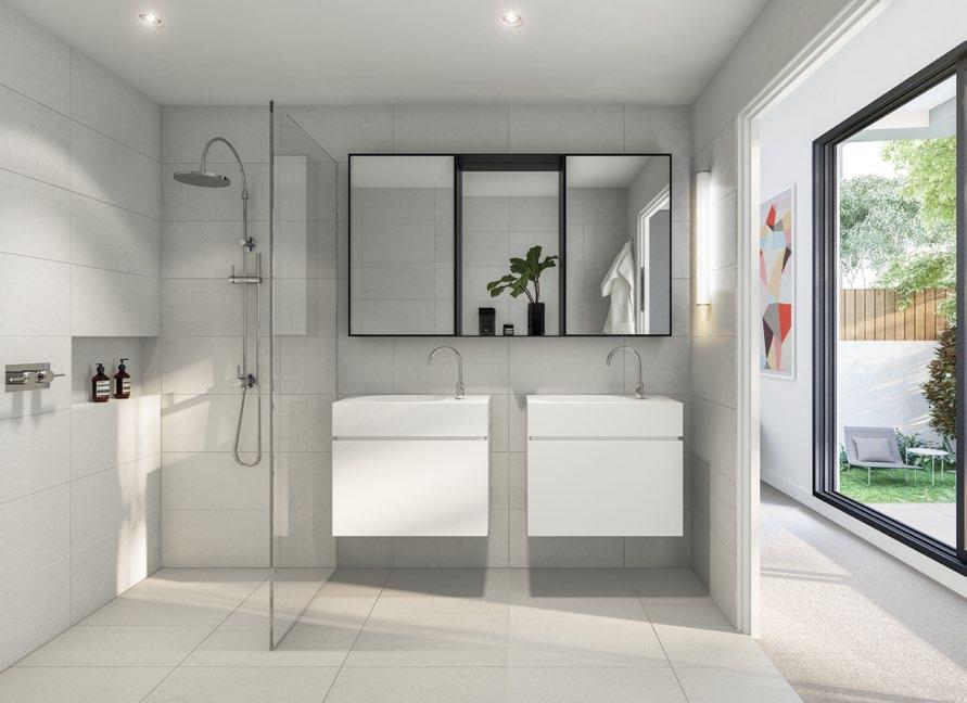 Bathroom Artist s Impression Select residences enjoy lavish private