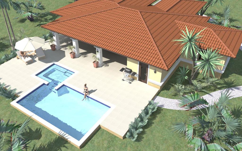 Model Home 3 La Palma Bonaire Highlights: