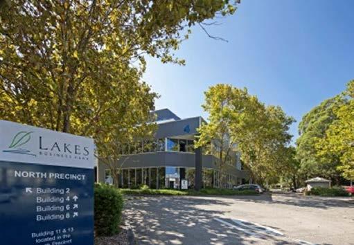 Lakes Business Park North 2-12 Lord Street, Botany Property Details Business Park Site area (hectares) 4.9 Lettable area ('000m²) 29.4 Lettable area adjusted for ownership ('000m²) 29.