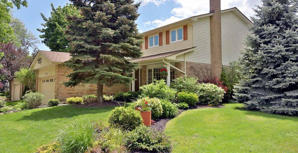 property features Premium corner lot on a family friendly street in sought after southeast Oakville Situated in a top Oakville school district Beautiful meticulously maintained lush gardens and