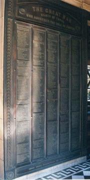 H. F. Halliday is also remembered on the Grand Masonic Lodge Honour Roll located at North Terrace,