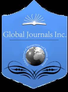 Global Journal of Management and Business Research: F Real Estate Event & Tourism Management Volume 14 Issue 2 Version 1.