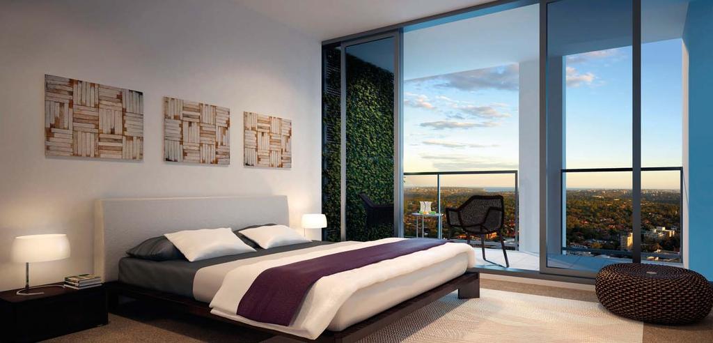 SWEET DREAMS Luxury from bed to bath. From your spacious master bedroom you wake to some of the most beautiful views imaginable.